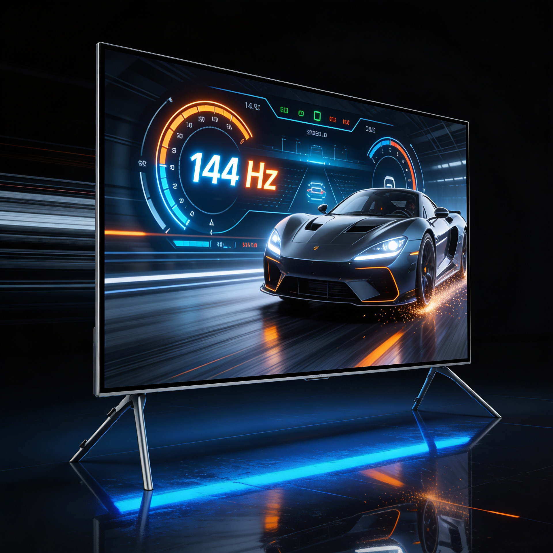144Hz Ultra-Smooth Motion